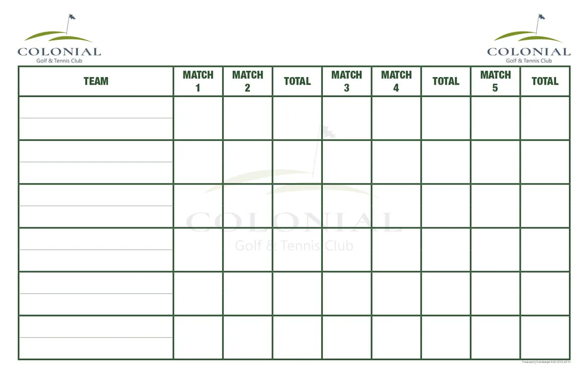 Colonial Golf and Tennis Club