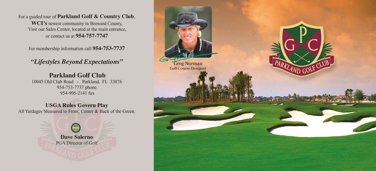 Parkland Golf Club Front