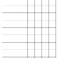 Posting generic score sheet for golf